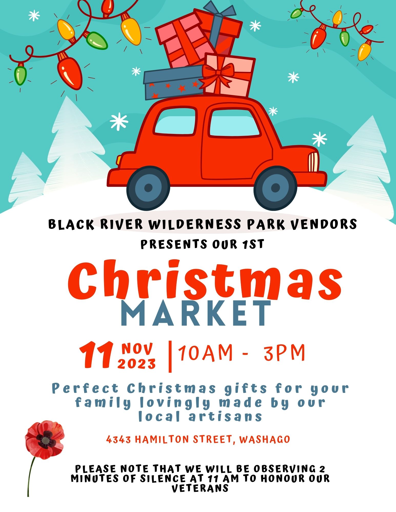 Black River Vendors CHristmas Market 2023