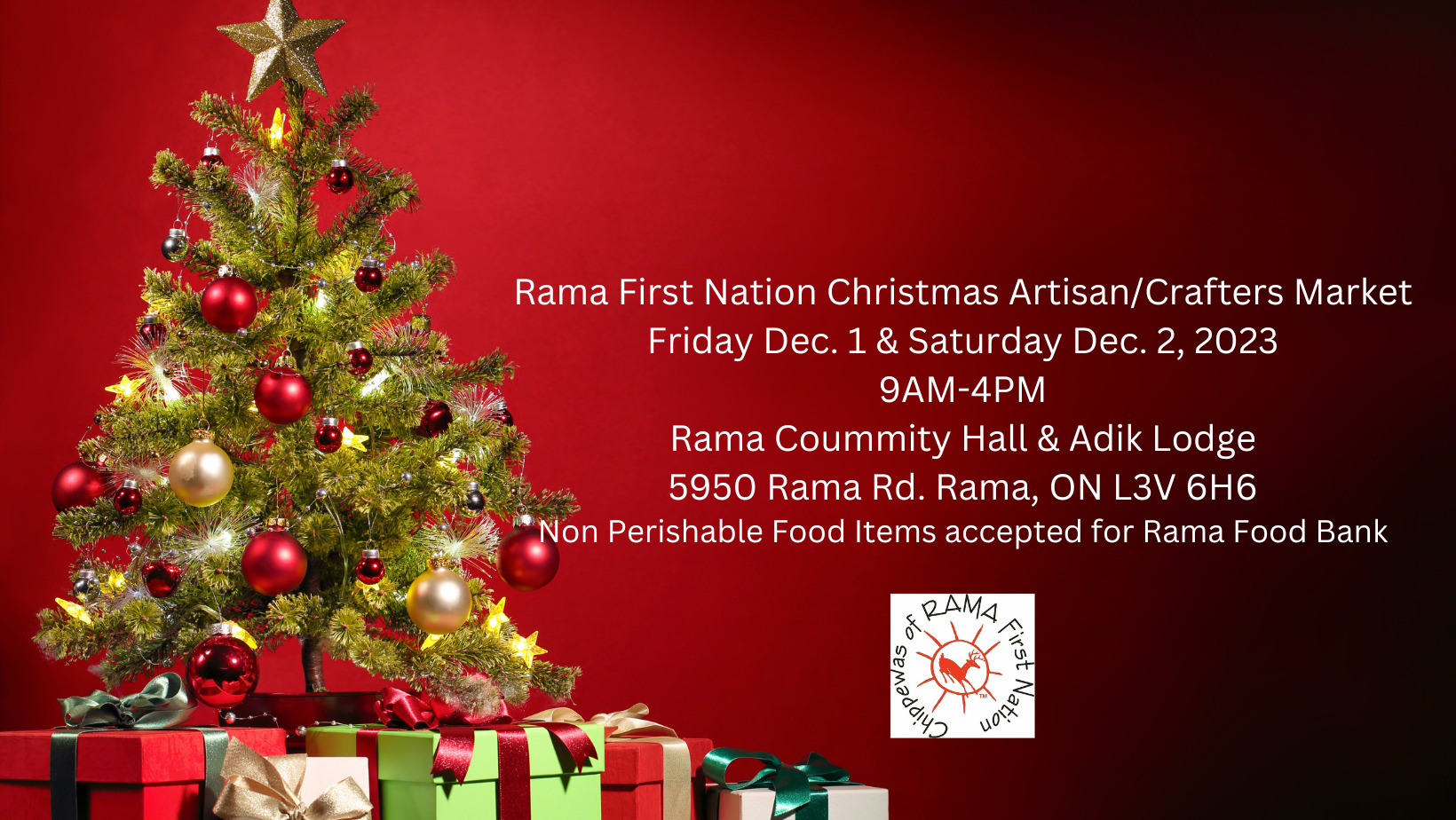 Rama First Nation Christmas Vendor Market2