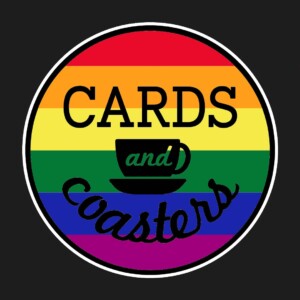 Cards & Coasters Pride logo