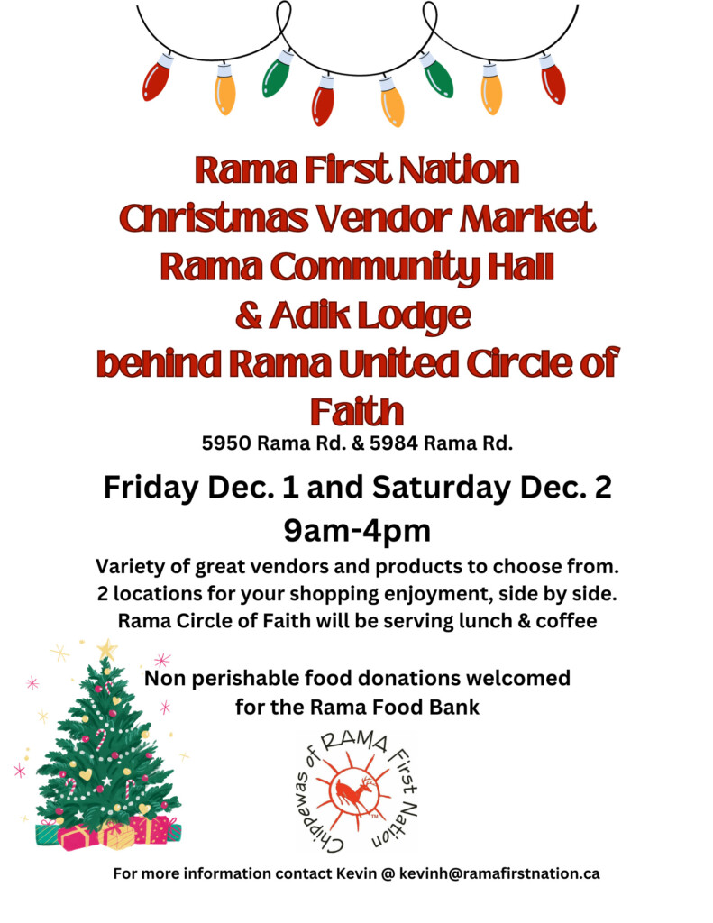 Rama First Nation Christmas Market