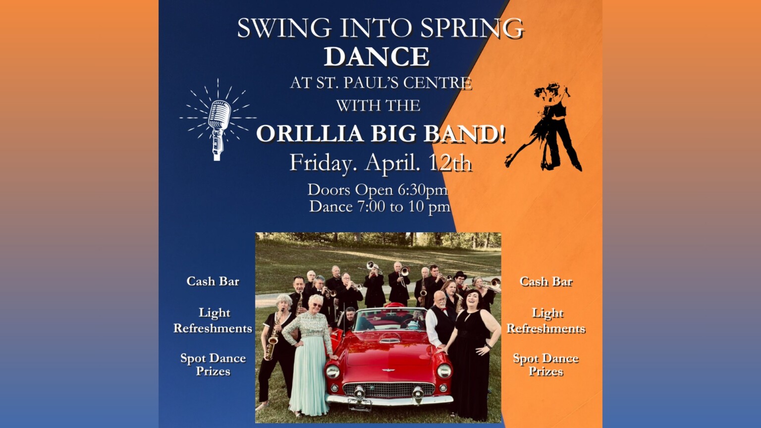Spring Dance with the Orillia Big Band