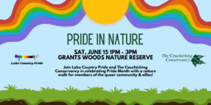 Pride in Nature Couchiching Conservancy Event