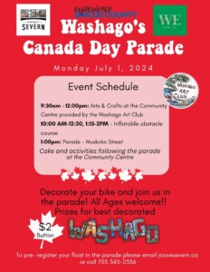 Washago Lions Club Canada Day Parade