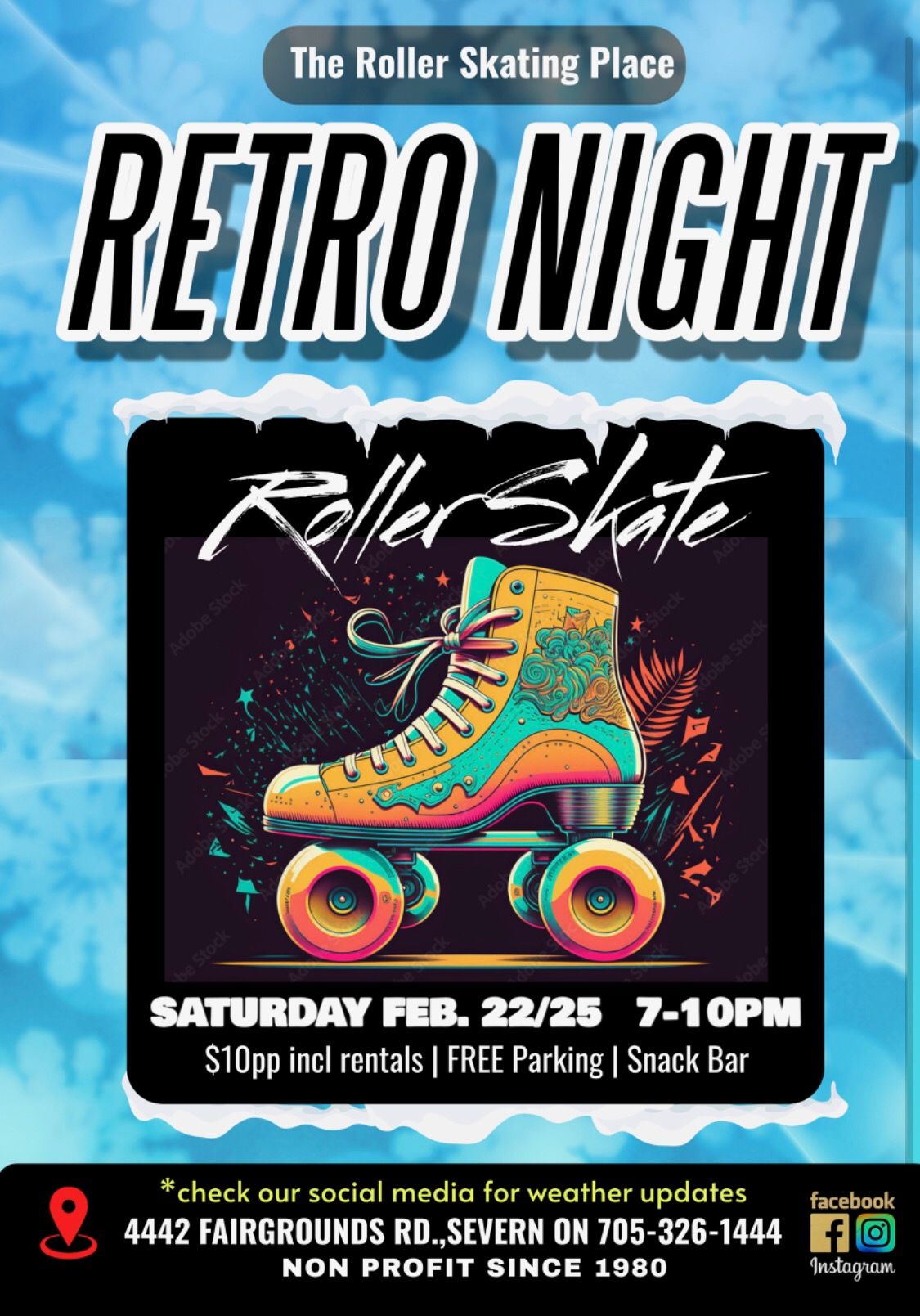 Retro Night Rollerskating
