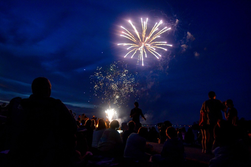 Canada Day Fireworks at Couchiching Park Orillia