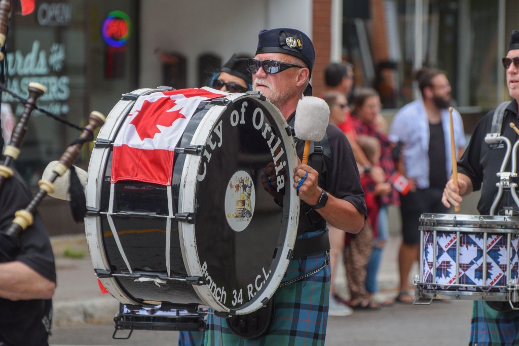 Orillia Canada Day Parade Marching Band