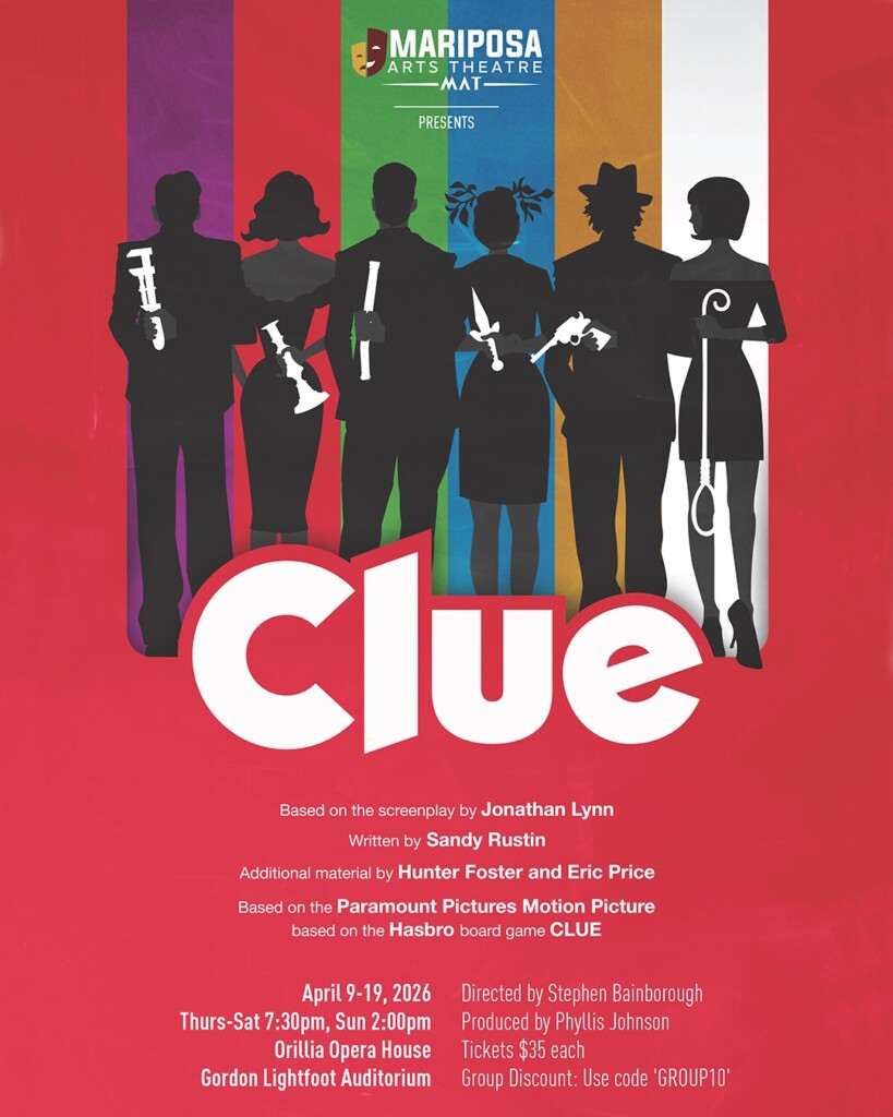 Clue On Stage Mariposa Arts