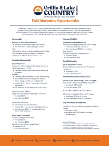 Paid Marketing Opportunities