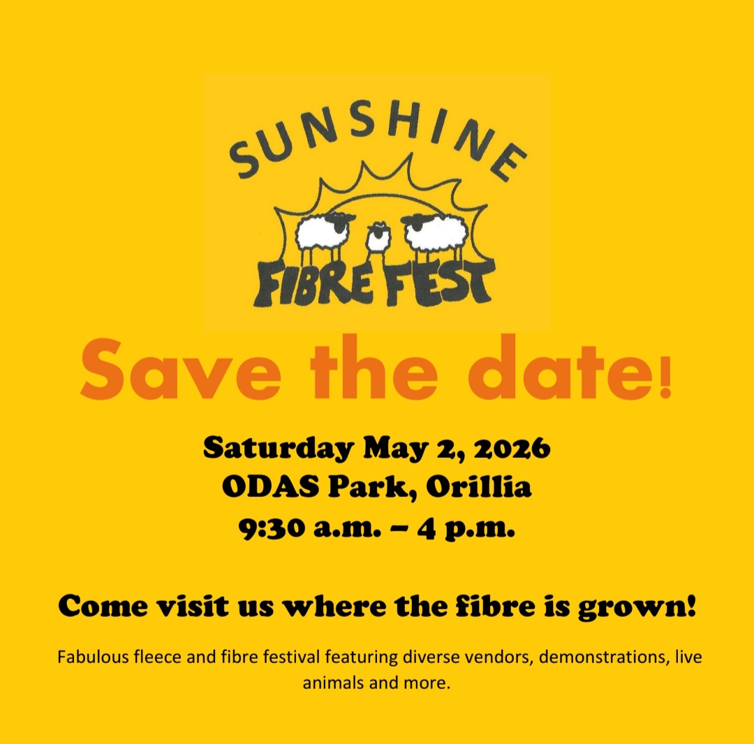 Sunshine Fibre Festival Orillia