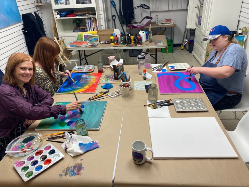 The Maker's Circle Art Drop in