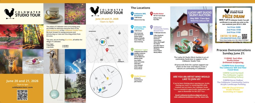 Coldwater Studio Tour