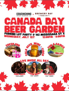 Canada Day Beer Garden