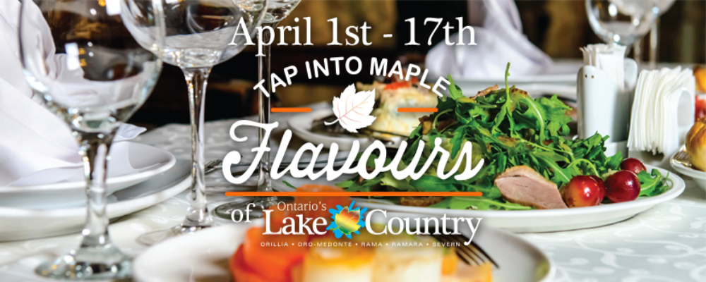 TAP INTO MAPLE FLAVOURS OF ONTARIO’S LAKE COUNTRY 2016