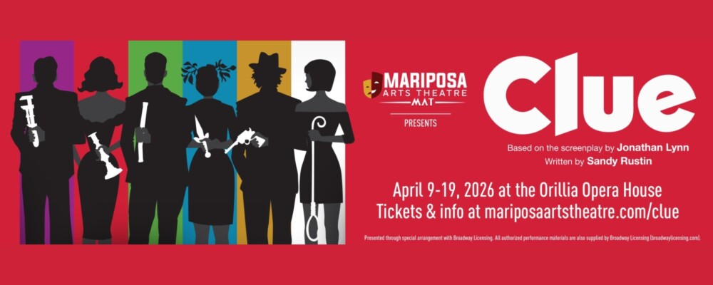 Mariposa Arts Theatre Presents – Clue: On Stage