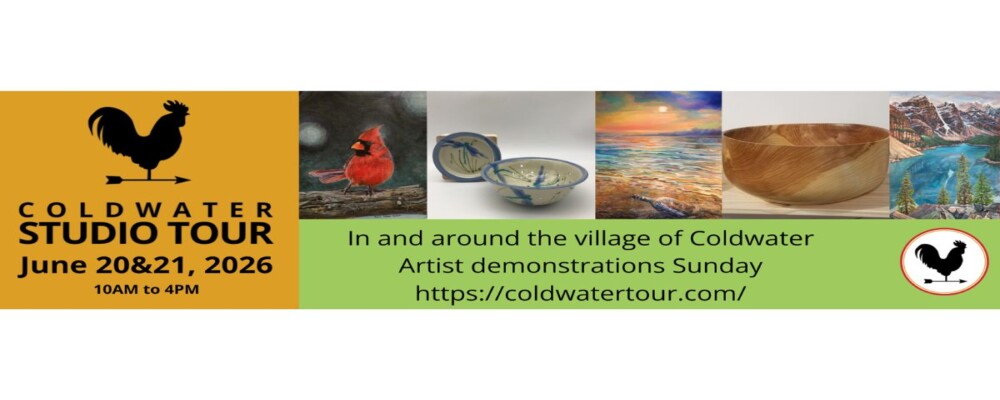Coldwater Studio Art Tour – Orillia and Lake Country